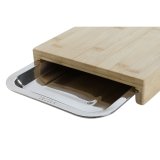 Skrebrt DKD Home Decor Natur Bambus Rustfrit stl 28 x 21,5 x 4,2 cm #4
