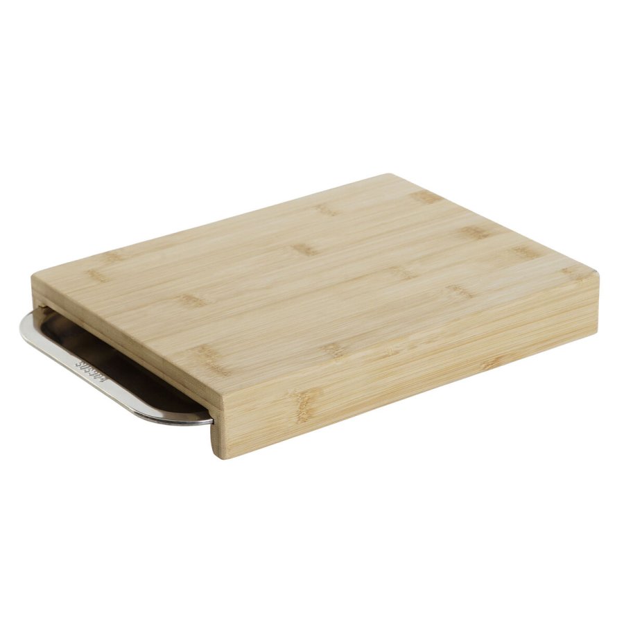 Skrebrt DKD Home Decor Natur Bambus Rustfrit stl 28 x 21,5 x 4,2 cm #1