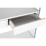 Hylder DKD Home Decor Hvid Gennemsigtig Krystal Tr MDF 90 x 35 x 180 cm (1) #3