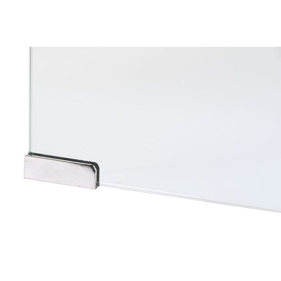 Natbord DKD Home Decor Hvid Gennemsigtig Krystal Tr MDF 50 x 40 x 45,5 cm #25