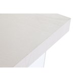 Skrivebord DKD Home Decor Hvid Gennemsigtig Krystal Tr MDF 120 x 50 x 76 cm #2