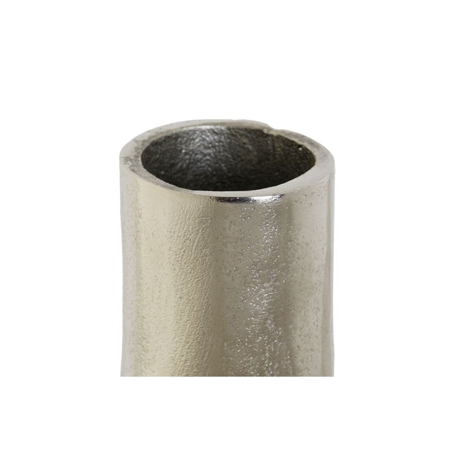 Vase DKD Home Decor Slvfarvet Aluminium 15 x 15 x 26 cm #2