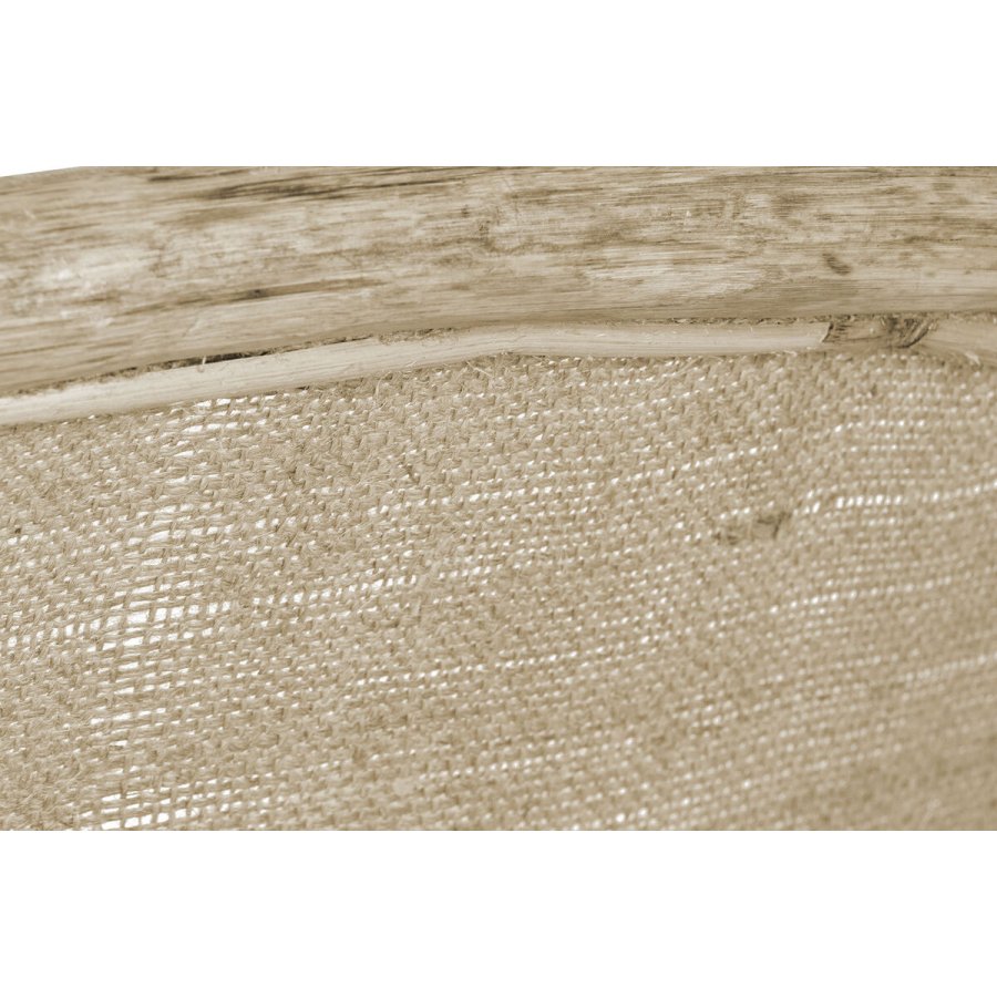 Lnestol DKD Home Decor Hvid Brun 66 x 50 x 90 cm #3