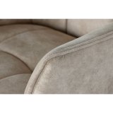 Taburet DKD Home Decor Sort Beige Metal 59 x 60 x 107 cm #9