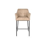 Taburet DKD Home Decor Sort Beige Metal 59 x 60 x 107 cm #17