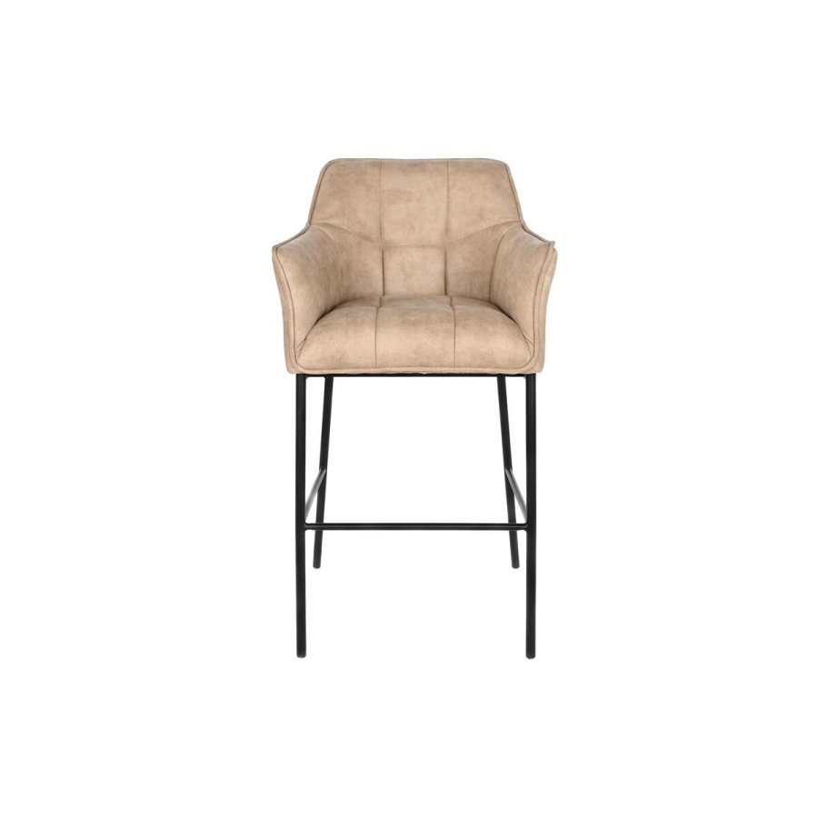 Taburet DKD Home Decor Sort Beige Metal 59 x 60 x 107 cm #17