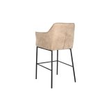 Taburet DKD Home Decor Sort Beige Metal 59 x 60 x 107 cm #21