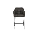 Taburet DKD Home Decor Mrkebrun Metal 59 x 60 x 107 cm #9