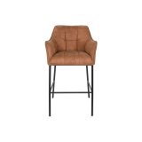 Taburet DKD Home Decor Sort Camel Metal 59 x 60 x 107 cm #13