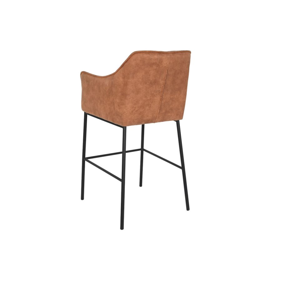 Taburet DKD Home Decor Sort Camel Metal 59 x 60 x 107 cm #17