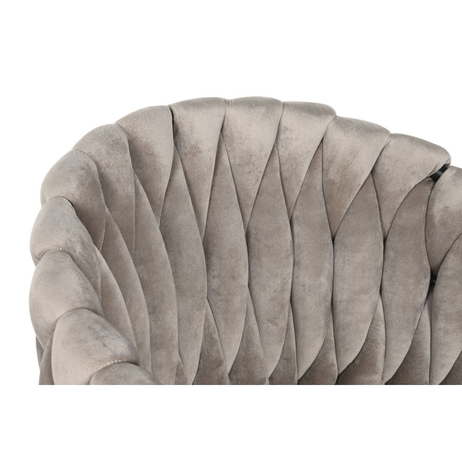 Taburet DKD Home Decor Sort Beige Metal 61 x 52 x 101 cm #5