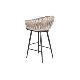 Taburet DKD Home Decor Sort Beige Metal 61 x 52 x 101 cm #17