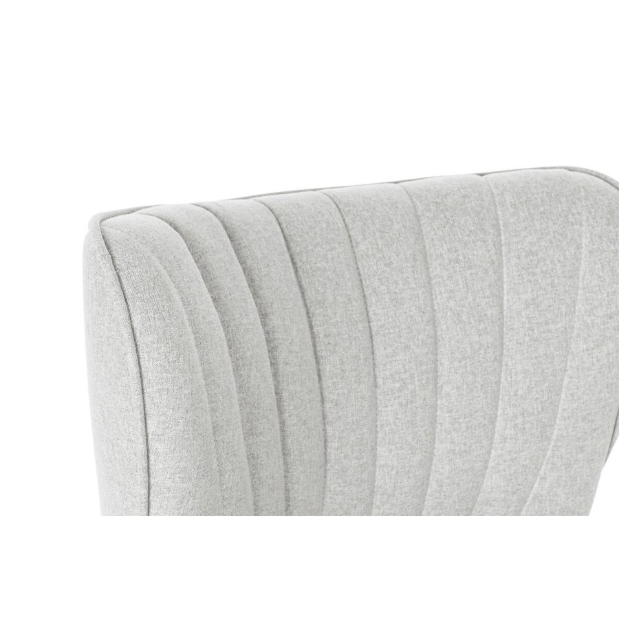 Lnestol DKD Home Decor Sort Beige Greige Metal 55 x 64 x 72,5 cm #3