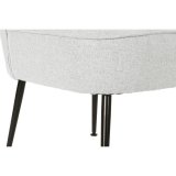 Lnestol DKD Home Decor Sort Beige Greige Metal 55 x 64 x 72,5 cm #4