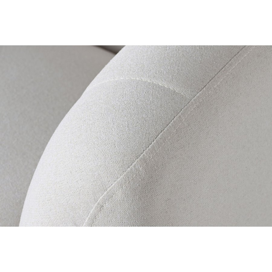 Lnestol DKD Home Decor Sort Beige Gylden Skum Tr Metal 81 x 75 x 73 cm #6