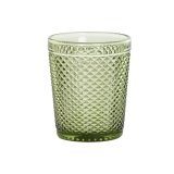 Glasst DKD Home Decor Grn Krystal Med relief 240 ml (6 enheder) #1