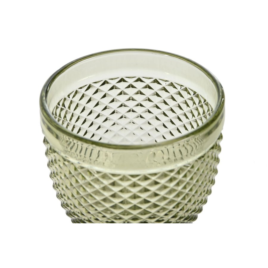 St med glas DKD Home Decor Grn Krystal 325 ml #4