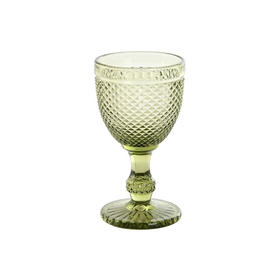 St med glas DKD Home Decor Grn Krystal 325 ml #1