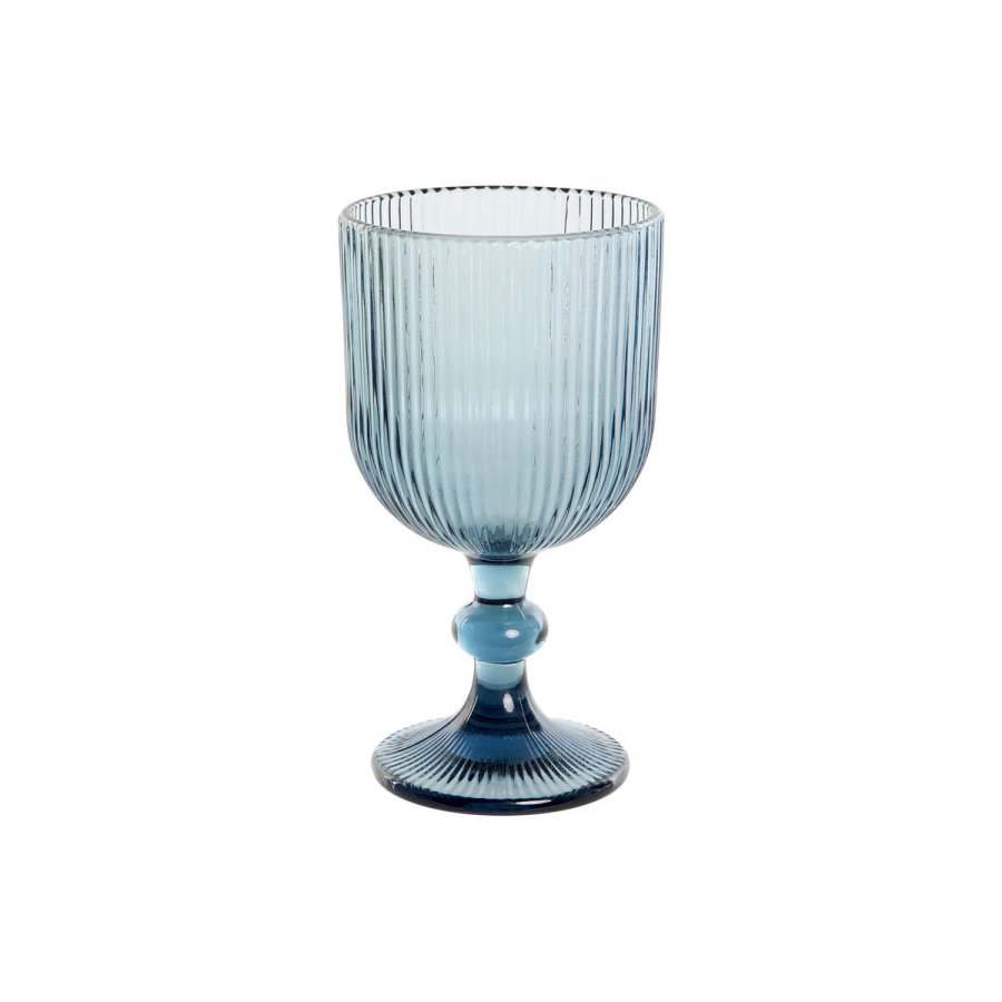 St med glas DKD Home Decor Bl Krystal 325 ml #1