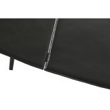 Sofabord DKD Home Decor Sort Gylden Aluminium Kobber 78 x 45 x 40 cm (2 enheder) #5