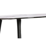 Sofabord DKD Home Decor Sort Gylden Aluminium Kobber 78 x 45 x 40 cm (2 enheder) #4