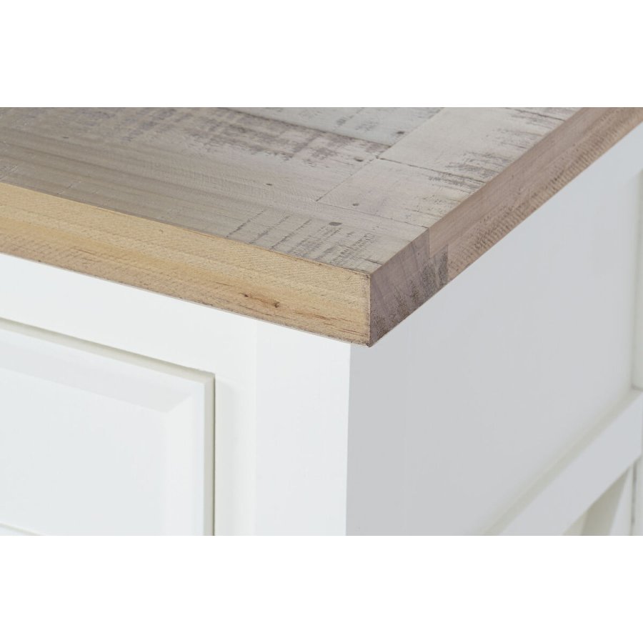 Natbord DKD Home Decor Beige Natur Paulonia tr� 49,5 x 35 x 61 cm #3