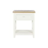 Natbord DKD Home Decor Beige Natur Paulonia tr� 49,5 x 35 x 61 cm #5
