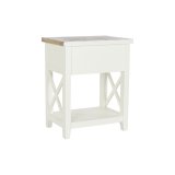 Natbord DKD Home Decor Beige Natur Paulonia tr� 49,5 x 35 x 61 cm #6