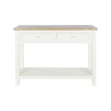 Supplerende m�bler DKD Home Decor Beige Natur Paulonia tr� 111,5 x 27,5 x 44,5 cm #5