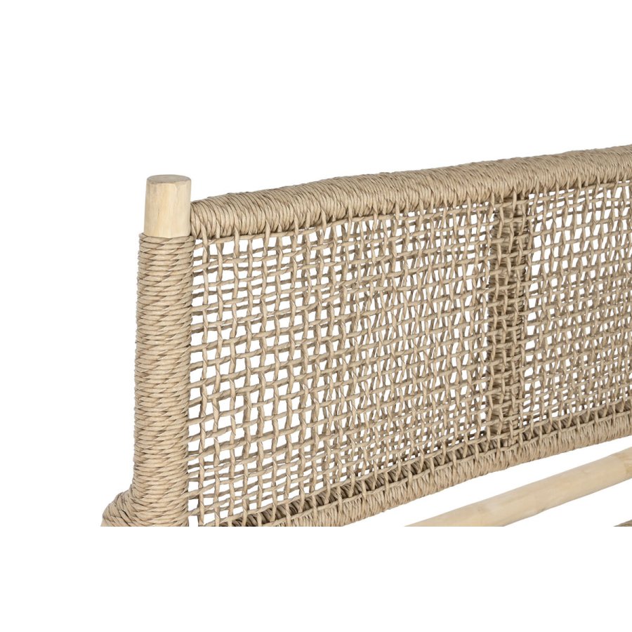 have DKD Home Decor Hvid Natur Teak 120 x 81 x 84 cm #4