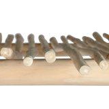 Seng til haven DKD Home Decor Hvid Natur 200 x 180 x 200 cm #5