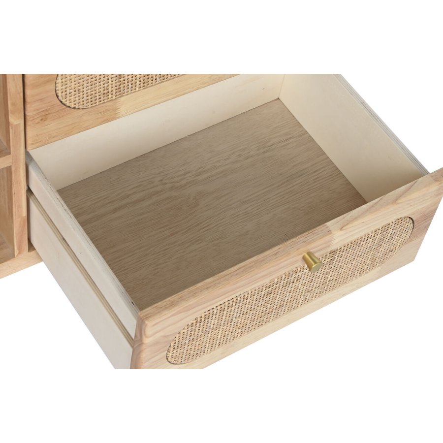 mbler DKD Home Decor Natur Metal Gummitr 120 x 30 x 48 cm #5