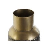 Vase DKD Home Decor Gr Gylden Mrkegr Metal Moderne 25 x 25 x 56,5 cm #3