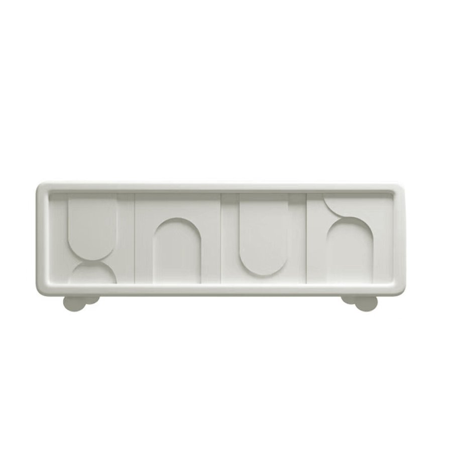 mbler DKD Home Decor Hvid Tr MDF 160 x 37 x 50 cm #2