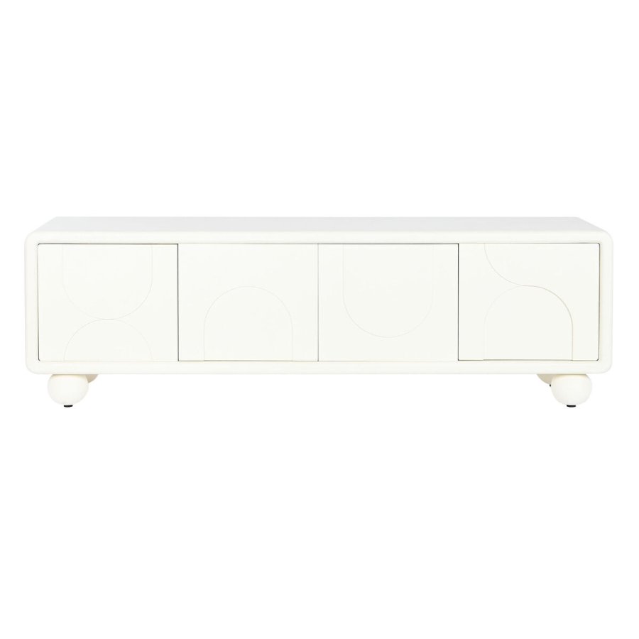 mbler DKD Home Decor Hvid Tr MDF 160 x 37 x 50 cm #5