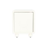Natbord DKD Home Decor Hvid Tr MDF 45 x 40 x 55 cm #17