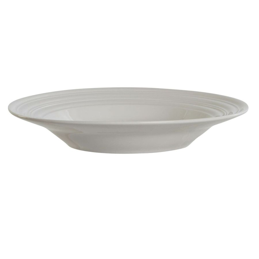 Dyb tallerken DKD Home Decor Hvid Porceln 20 x 20 x 3 cm #1