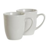 4 Dele krusst DKD Home Decor Hvid Porceln 330 ml 12 x 10 x 9 cm #4