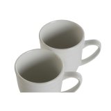4 Dele krusst DKD Home Decor Hvid Porceln 330 ml 12 x 10 x 9 cm #7