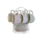 Kaffest DKD Home Decor Bl Hvid Grn Syren Metal Dolomite 180 ml #10