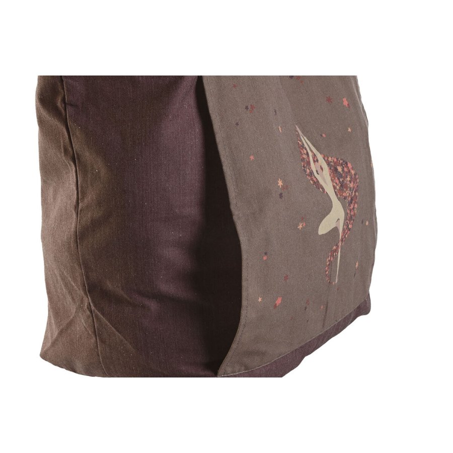Tekstil pose DKD Home Decor Brun Grn Bourgogne Lrred 68 x 30 x 55 cm (3 enheder) #2
