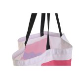Tekstil pose DKD Home Decor Hvid polialgodon Polyester 43 x 15 x 40 cm (4 enheder) #3
