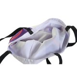 Tekstil pose DKD Home Decor Hvid polialgodon Polyester 43 x 15 x 40 cm (4 enheder) #4