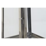 Laantarn DKD Home Decor Brun S�lvfarvet L�der Krystal St�l Chromsalt 20 x 20 x 40 cm #3