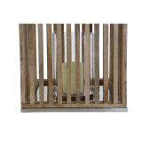 Lyseholder DKD Home Decor Brun S�lvfarvet Natur Krystal Mangotr� 31 x 31 x 35 cm #3