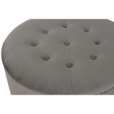 Stol DKD Home Decor Gr Slvfarvet Tr MDF 80 x 80 x 43 cm #5