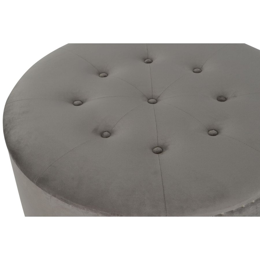 Stol DKD Home Decor Gr Slvfarvet Tr MDF 80 x 80 x 43 cm #5