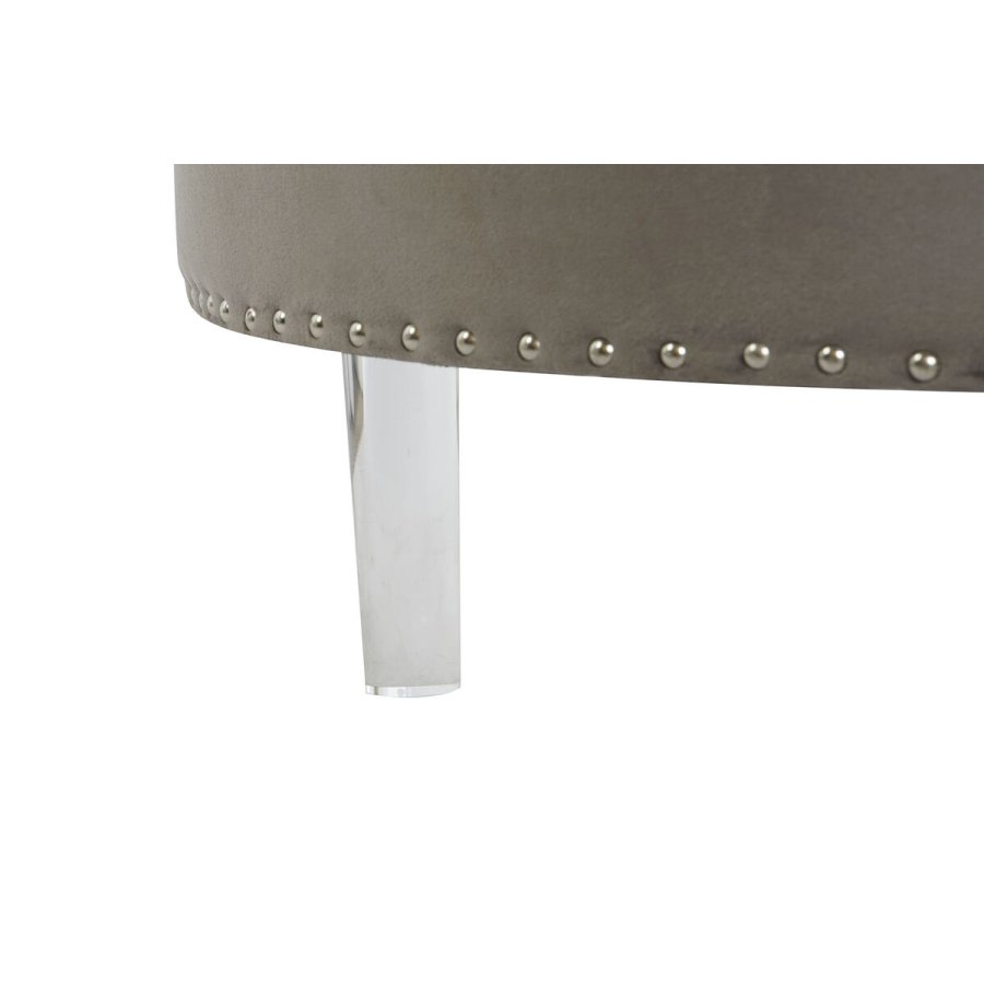 Stol DKD Home Decor Gr Slvfarvet Tr MDF 80 x 80 x 43 cm #13
