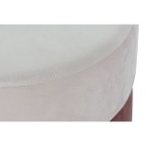 Fodsttte DKD Home Decor Pink Gylden Metal Fljl 48 x 48 x 47 cm #3