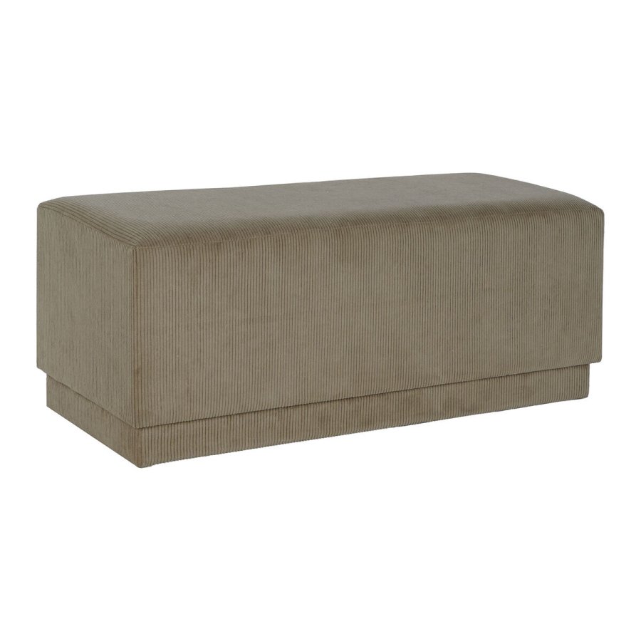 Stol DKD Home Decor Brun Polyester Tr MDF 100 x 40 x 40 cm #1